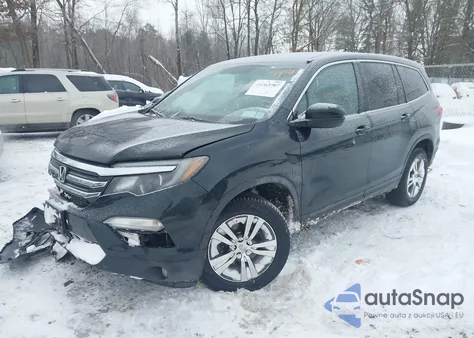2016 Honda Pilot Ex-L z USA, uszkodzony, nr VIN 5FNYF6H50GB082828